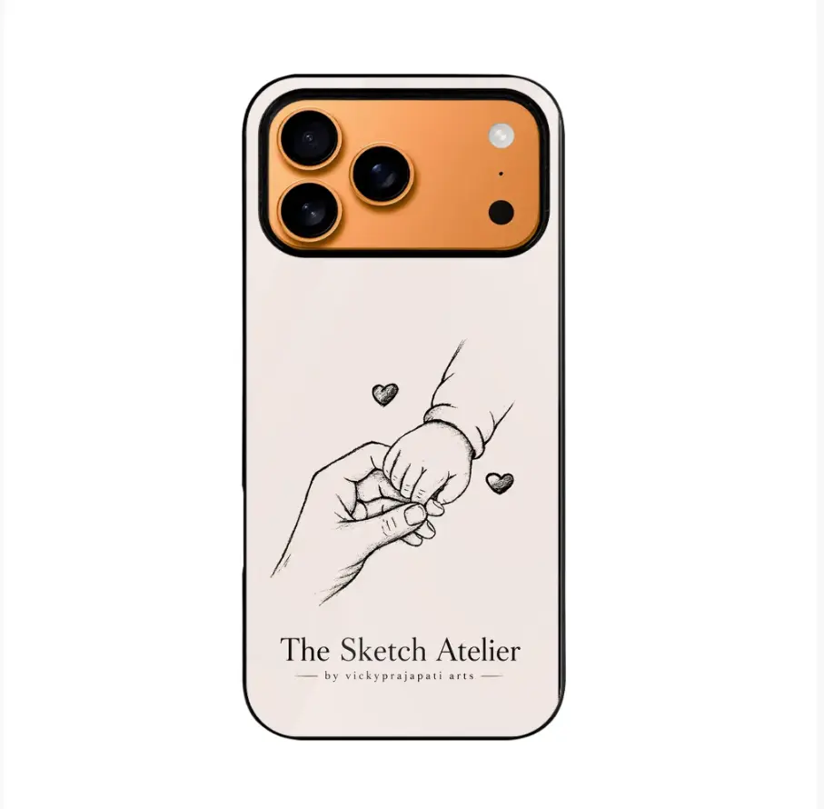 iPhone 17 Pro Max TPU 手机壳 单面印刷，甜蜜拥抱，77克